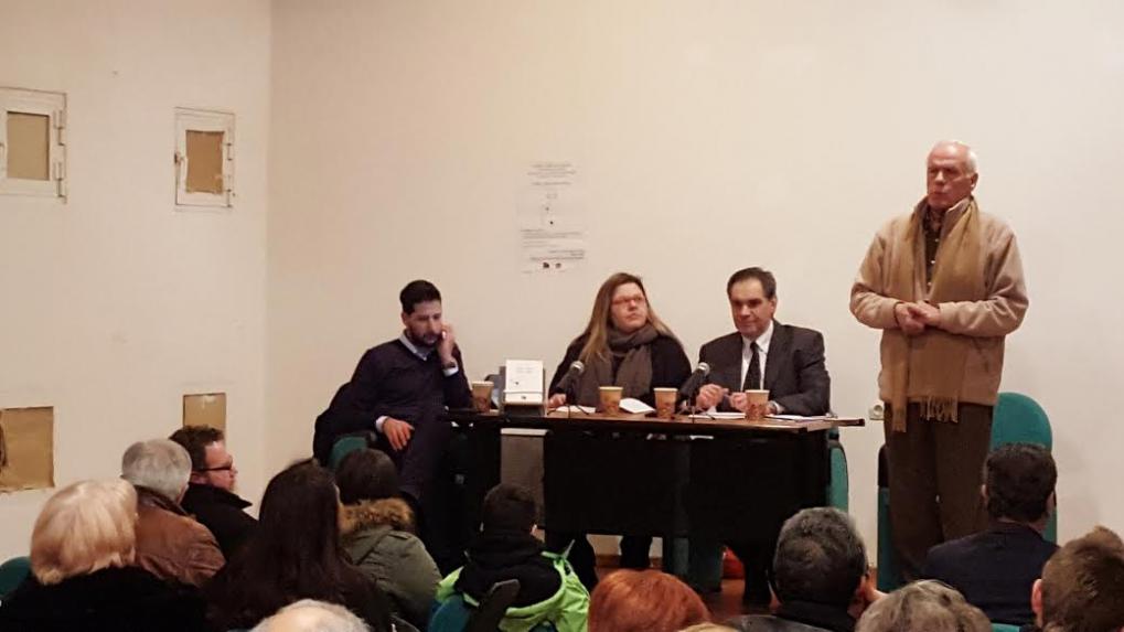 Στην βιβλιοπαρουσίαση του Χρ.Μπιμπίτσου παρεβρέθηκε ο Θ.Θεοδωρίδης