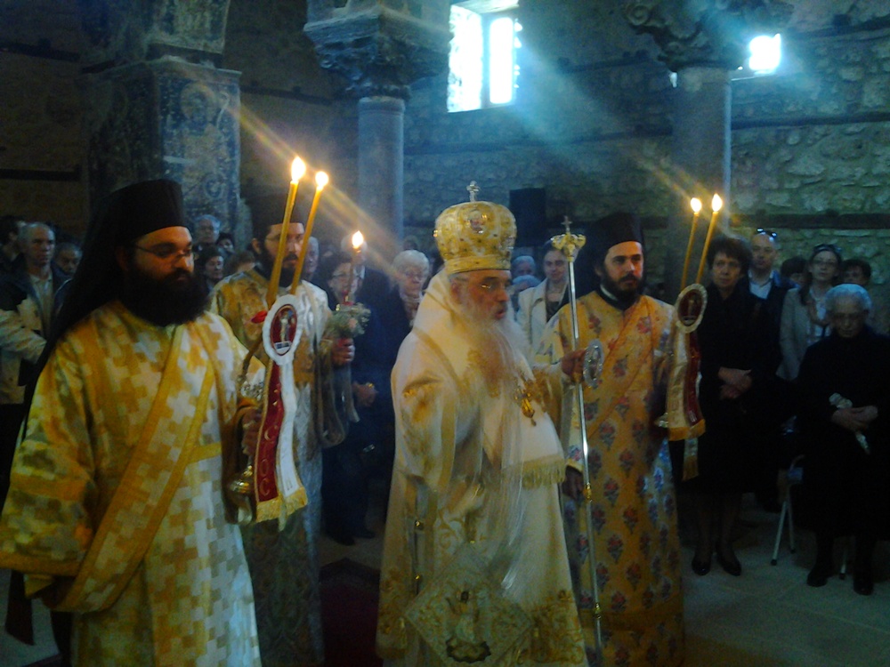 Αρχιερατικό πρόγραμμα Πάσχα 2014