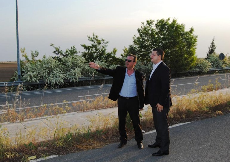 Έκτακτη επίσκεψη του Περιφερειάρχη Κεντρικής Μακεδονίας Απόστολου Τζιτζικώστα