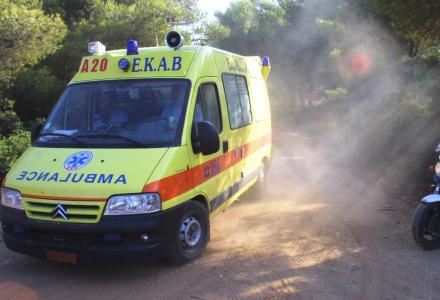 Τροχαίο στην Κρύα Βρύση