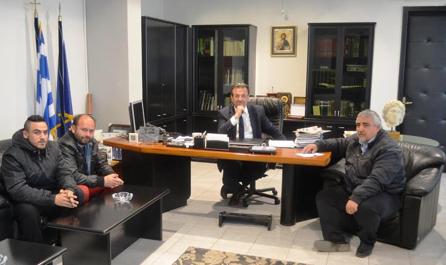 Συνάντηση του Αντιπεριφερειάρχη Πέλλας με τον Πρόεδρο της Τοπικής Κοινότητας Πετριάς του Δήμου Σκύδρας