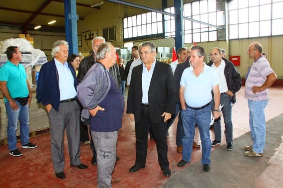 Στον Αγροτικό Συνεταιρισμό Άρνισσας ο Γ.Γ. του ΚΚΕ Δημήτρης Κουτσούμπας