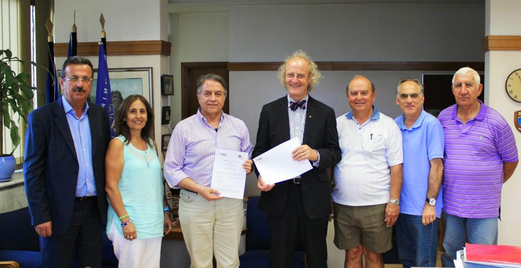Υπογραφή συμφώνου εκπαιδευτικής συνεργασίας μεταξύ του Πανεπιστημίου Μακεδονίας και του Πανεπιστημίου Charles Darwin της Αυστραλίας με τη συμβολή του Αντιπεριφερειάρχη Πέλλας