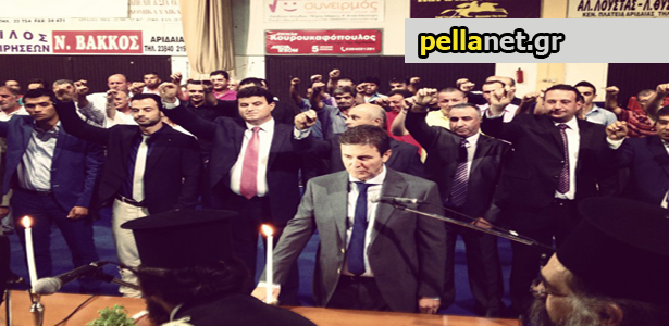 PELLANET LIVE: Δείτε την ορκωμοσία του νέου Δημάρχου Αλμωπίας Δημήτρη Μπίνου [ΒΙΝΤΕΟ – ΕΙΚΟΝΕΣ]