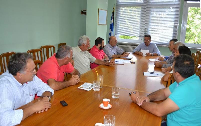 Σύσκεψη για τον καθαρισμό και διευθέτηση του ποταμού Λουδία