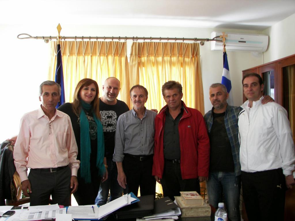 Συνάντηση της Δημάρχου Σκύδρας με τον Πρόεδρο της Ε.Π.Σ. Πέλλας