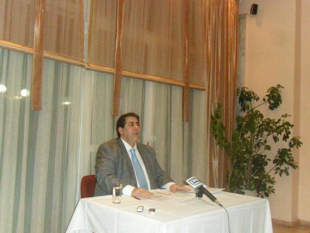 Ευχές Τζαμτζή προς τον νέο υπουργό αγροτικής ανάπτυξης