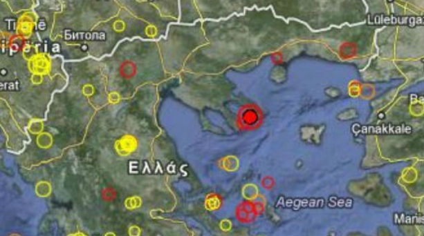 Σεισμός 5,1 βαθμών στη χερσόνησο του Άθω