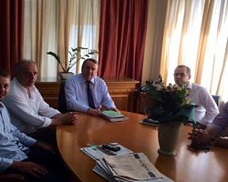 Συνάντηση με τον Υπουργό Αγροτικής Ανάπτυξης