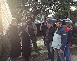 Περιοδεία βουλευτών του ΣΥΡΙΖΑ  στα αγροτικά μπλόκα