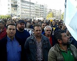 Στην Αθήνα με τους αγρότες ο αντιδήμαρχος Αλμωπίας (Εικόνες)