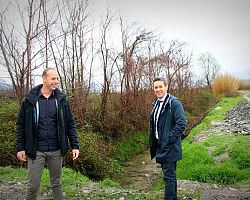 ΕΠΙΣΚΕΨΗ ΔΗΜΑΡΧΟΥ ΑΛΜΩΠΙΑΣ ΣΤΗΝ ΠΙΠΕΡΙΑ
