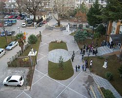 Ολοκληρώθηκαν οι εργασίες της κύριας εισόδου του Διοικητηρίου