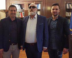 Συνάντηση με τον Υπουργό Εσωτερικών είχε ο Δήμαρχος Αλμωπίας Δ.Μπίνος