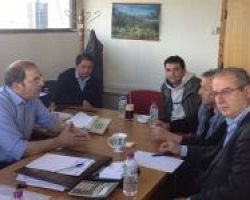 Επίσκεψη Γιάννη Σηφάκη στον ΑΣ Αλμωπίας