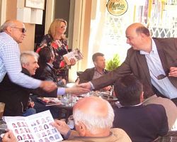 Στο κέντρο των Γιαννιτσών περιόδευσε ο υποψήφιος Δήμαρχος Πέλλας Ν. Παπανικολάου