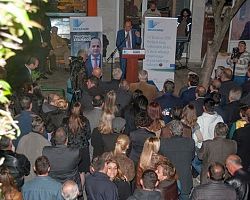 Εγκαίνια του εκλογικού κέντρου του Στάμκου (ΦΩΤΟ)