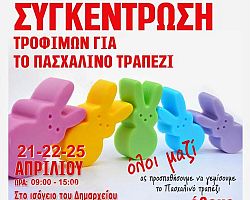 Συγκέντρωση τροφίμων από το Δήμο Πέλλας