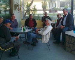 Περιοδεία Φίλιππα Παντελίδη για ακούσει και να συζητήσει με τους πολίτες σε κάθε χωριό της Πέλλας