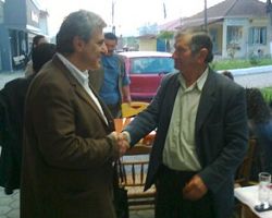 Στην ανατολική Αλμωπία βρέθηκε το Σάββατο ο Φίλιππος Παντελίδης