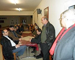 Σύσκεψη για τα χαράτσια της ΔΕΗ στις Αμπελειές Γιαννιτσών