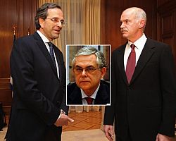 Στις 10:00 … υπόσχονται κυβέρνηση – “Ναι” με 3 όρους από Παπαδήμο