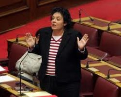 Η Κανέλλη έξαλλη στη Βουλή μίλησε για κλέφτες