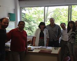 Επίσκεψη Γιάννη Σηφάκη στο κέντρο Υγείας Αριδαίας