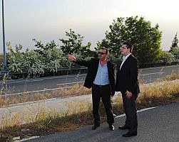 Έκτακτη επίσκεψη του Περιφερειάρχη Κεντρικής Μακεδονίας  Απόστολου Τζιτζικώστα