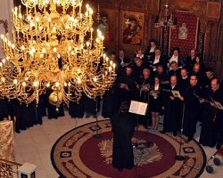 Πραγματοποιήθηκε η ετήσια Εκδήλωση της Σχολής Βυζαντινής Μουσικής στον Ιερό Ναό του Αγίου Πρωτομάρτυρος Στεφάνου.