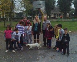 Το Δημοτικό Σχολείο Παραλίμνης Γιαννιτσών υιοθέτησε αδέσποτο σκυλάκι