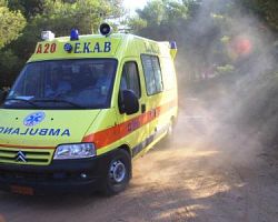 Τροχαίο στην Κρύα Βρύση