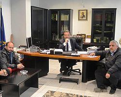 Συνάντηση του Αντιπεριφερειάρχη Πέλλας με τον Πρόεδρο της Τοπικής Κοινότητας Πετριάς του Δήμου Σκύδρας
