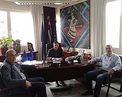 Συνάντηση μεταξύ Δημάρχου Αλμωπίας και Στρατηγού