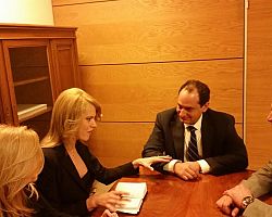 Σύσκεψη για τις παρακάμψεις Γιαννιτσών-Χαλκηδόδας αλλά και για το φράγμα του Αλμωπαίου