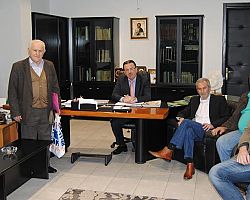 Συνάντηση του Αντιπεριφερειάρχη Πέλλας Θεόδωρου Θεοδωρίδη με τον υποψήφιο Βουλευτή Πέλλας Παύλο Τσαβαλάκογλου