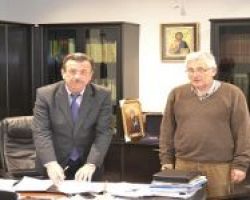 Την σύμβαση κατασκευής αρδευτικού αγωγού στην Τ.Κ. Μεσημερίου