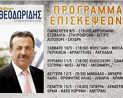 Πρόγραμμα περιοδείας του Αντιπεριφερειάρχη Πέλλας Θεόδωρου Θεοδωρίδη