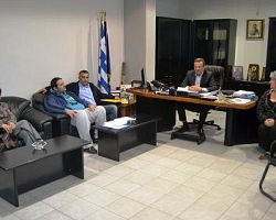 Συνάντηση του Αντιπεριφερειάρχη Πέλλας με εκπροσώπους του Σωματείου Εργαζομένων του Νοσοκομείου Γιαννιτσών