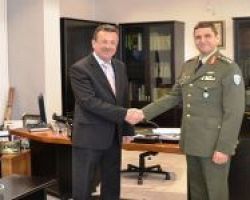 Συνάντηση Αντιπεριφερειάρχη Πέλλας με το νέο Διοικητή ΙΙας Μ/Κ Μεραρχίας Πεζικού