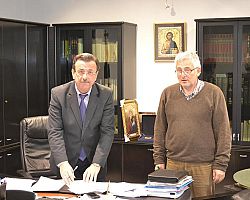 Νέο αντιπλημμυρικό έργο.Διευθέτηση και καθαρισμός του ποταμού Εδεσσαίου.