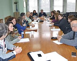 Συνάντηση εργασίας στο διοικητήριο για το πρόγραμμα επισιτιστικής βοήθειας του ΤΕΒΑ