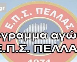 ΕΠΣ ΠΕΛΛΑΣ: Το πρόγραμμα αγώνων Σαββατοκύριακου 30 – 31 Αυγούστου 2014