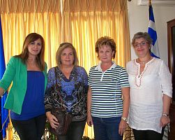 Συνάντηση της Δημάρχου Σκύδρας με τον Σύλλογο ”Η Αλληλεγγύη”