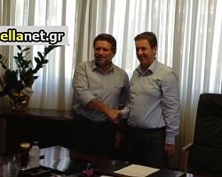 PELLANET LIVE: Αλλαγή φρουράς στον Δήμο Αλμωπίας. Ο Δ. Πασόης υποδέχθηκε τον Δ. Μπίνο [ΕΙΚΟΝΕΣ]