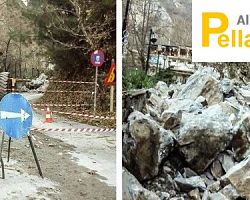 PELLANET LIVE: Η σημερινή κατάσταση στην είσοδο των Λουτρών Πόζαρ μετά την κατολίσθηση [ΕΙΚΟΝΕΣ]