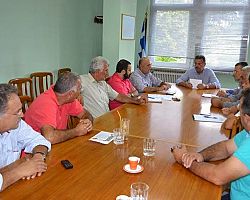 Σύσκεψη για τον καθαρισμό και διευθέτηση του ποταμού Λουδία