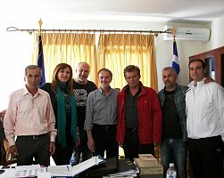 Συνάντηση της Δημάρχου Σκύδρας με τον Πρόεδρο της Ε.Π.Σ. Πέλλας