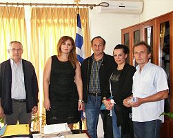 Επίσκεψη του Συλλόγου Τριτέκνων επαρχίας Έδεσσας στη Δήμαρχο Σκύδρας