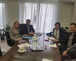 Σύσκεψη της Θ.Τζάκρη για ανέγερση νέων σχολικών κτιρίων στο N.Πέλλας